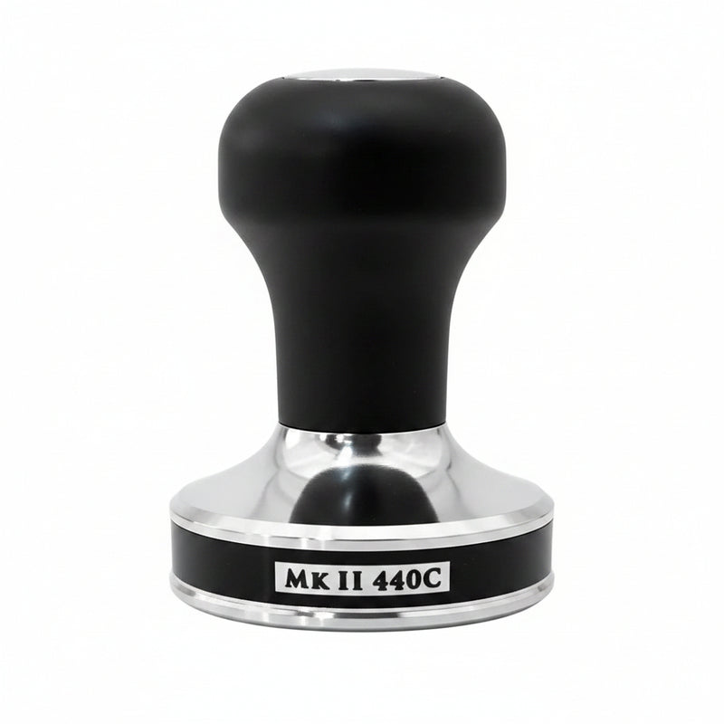 Load image into Gallery viewer, Pullman Black Barista Handle with Big Step Base Tamper, MK II 440C