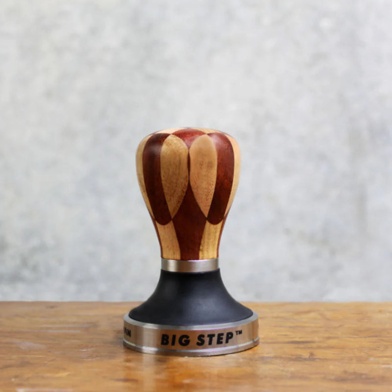Load image into Gallery viewer, Pullman Checkerboard Barista Handle with Big Step Base, MK II 440C