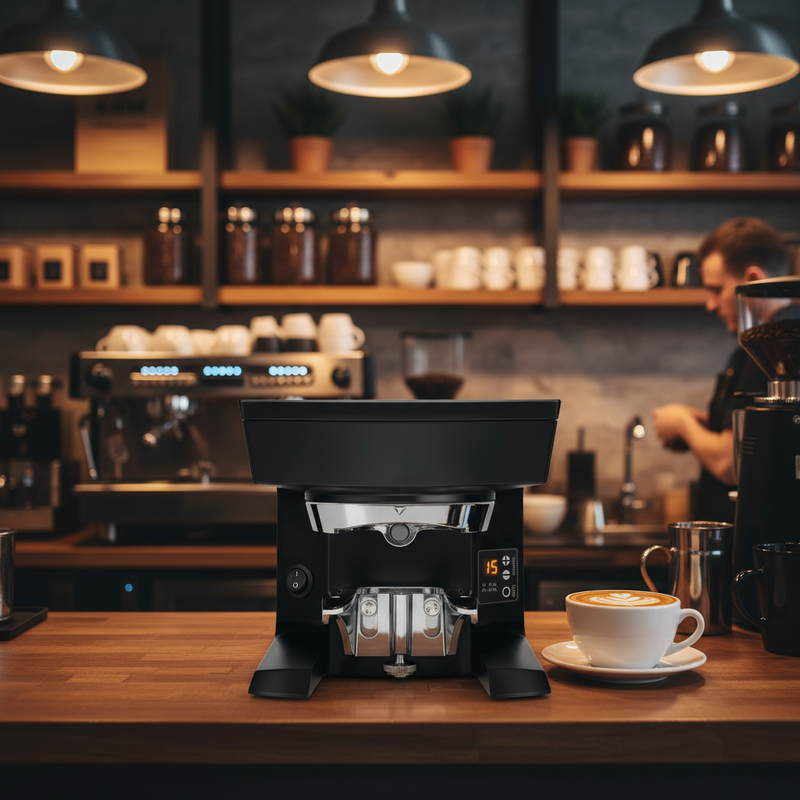 Load image into Gallery viewer, PUQpress M2 Electronic Coffee Machine Tamper Black