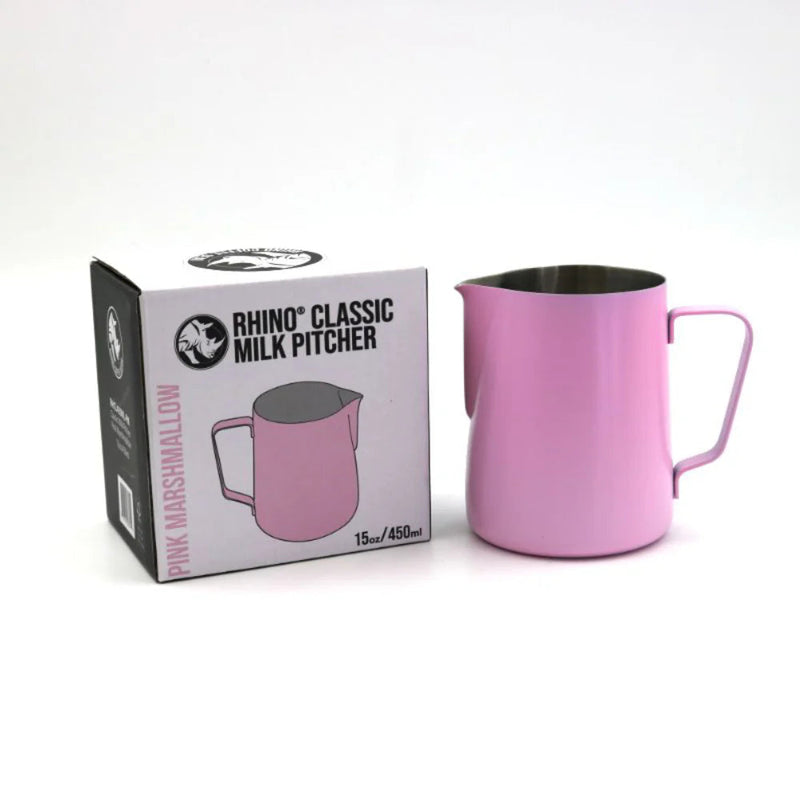 Load image into Gallery viewer, Rhino Coffee Gear Classic Colored Milk Pitcher - 450ml