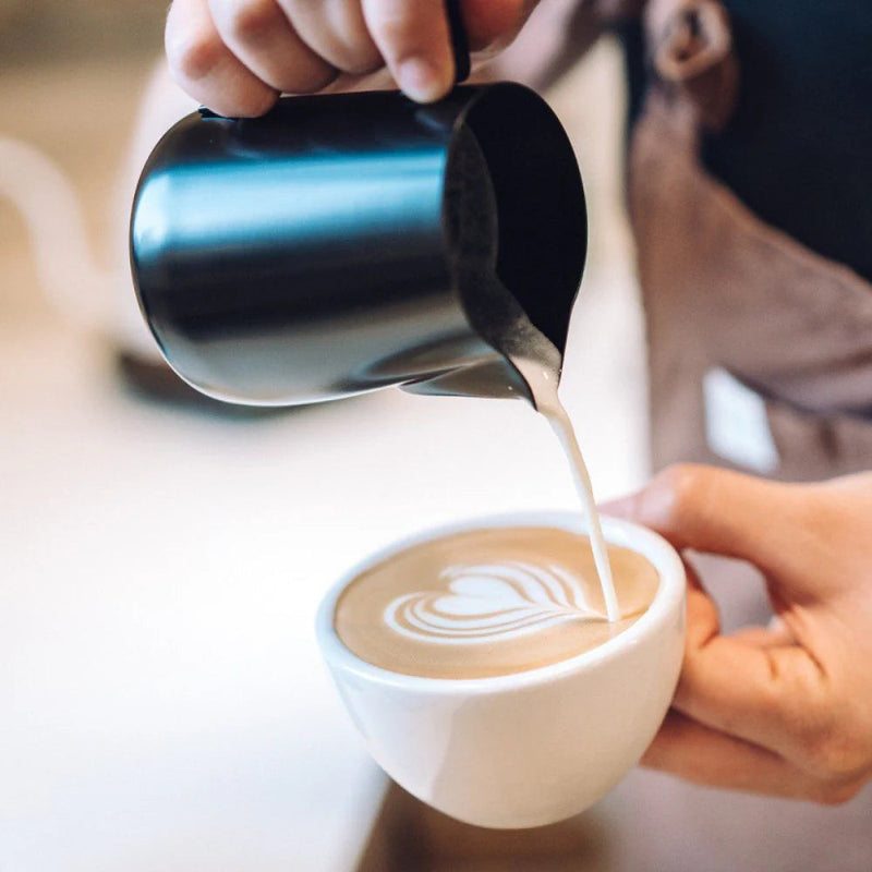 Load image into Gallery viewer, Rhino Coffee Gear Stealth Milk Pitcher - Black 360ML