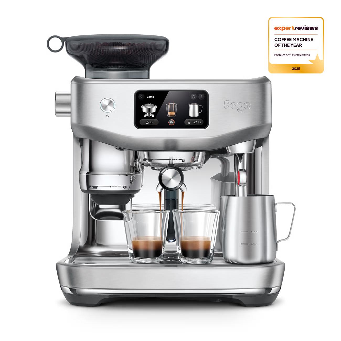 Buy Sage SES985BSS4GUK1 Oracle Jet Bss Brushed in UAE