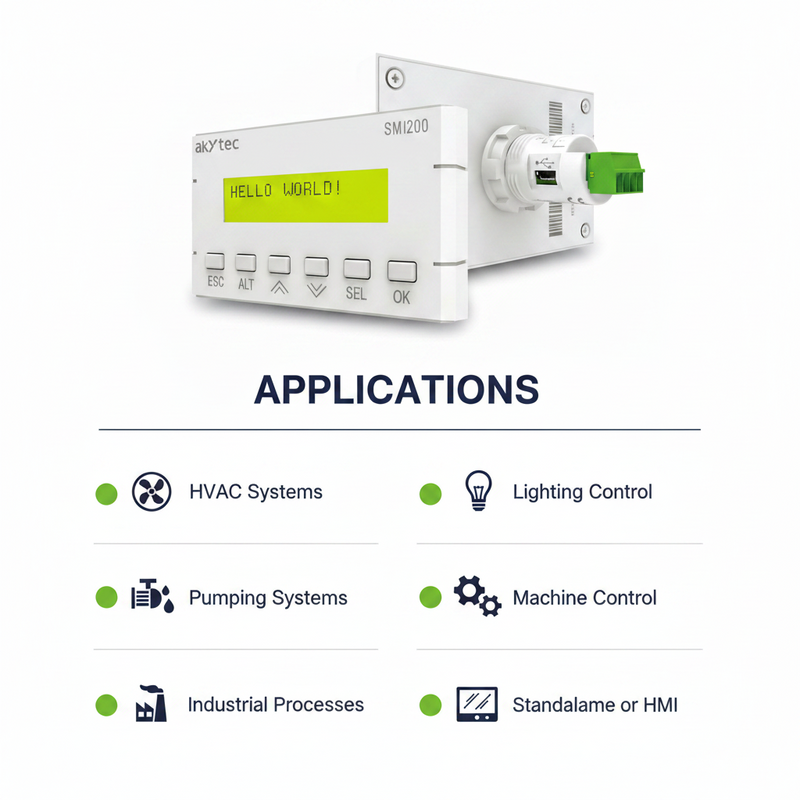 Load image into Gallery viewer, Akytec Compact Controller SMI200 Programmable