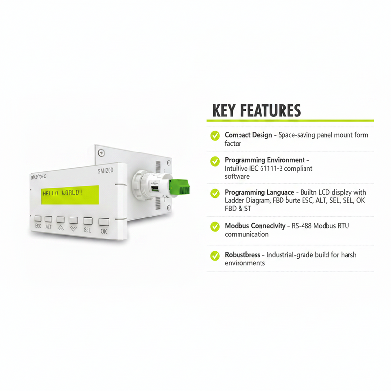 Load image into Gallery viewer, Akytec Compact Controller SMI200 Programmable