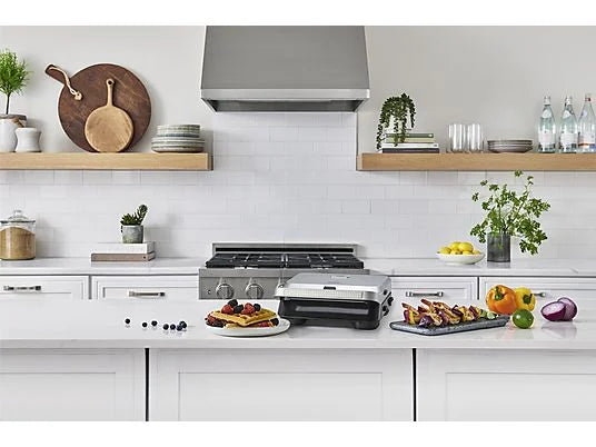 Load image into Gallery viewer, Braun SnackMaker 5 SM5038 SL Sandwich, Grill, and Waffle Maker