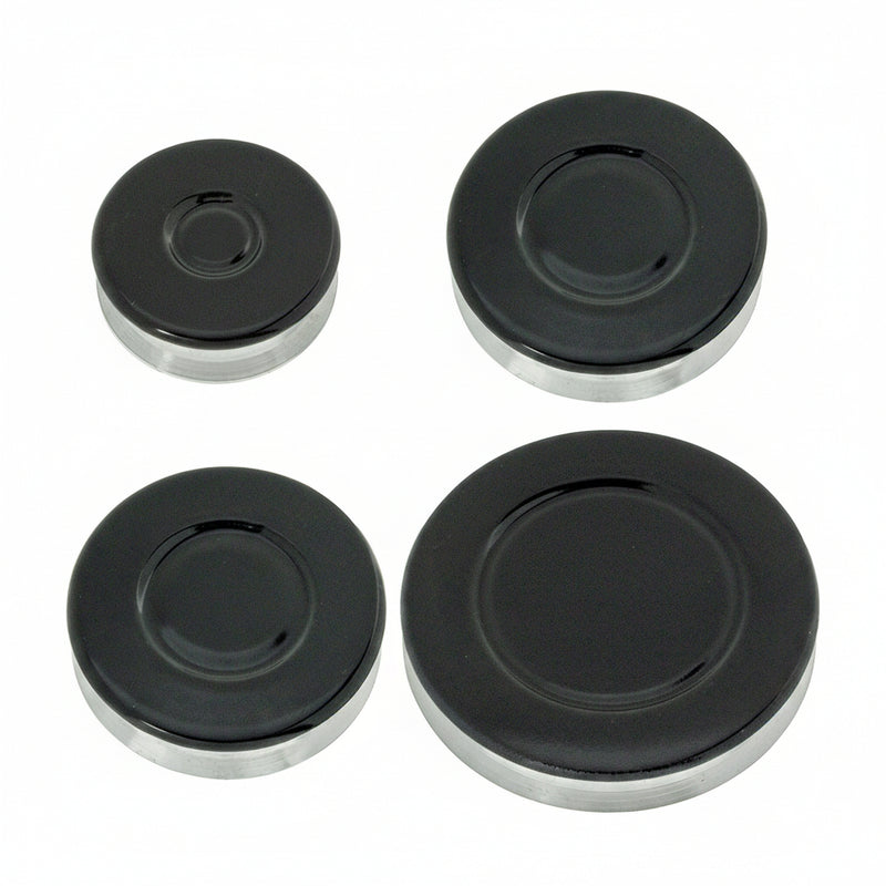 Load image into Gallery viewer, SPARES2GO (Non Universal) Gas Cooker Burner Crown and Flame Cap Kit for Ariston Hob Oven Cookers