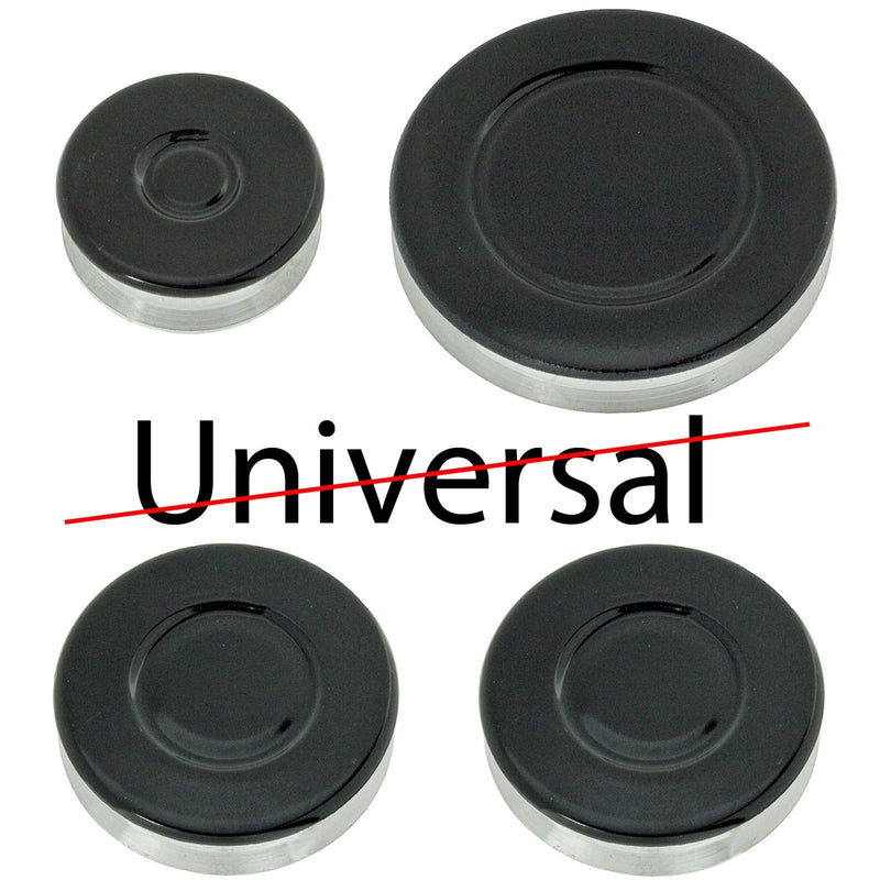 Load image into Gallery viewer, SPARES2GO (Non Universal) Gas Cooker Burner Crown and Flame Cap Kit for Ariston Hob Oven Cookers