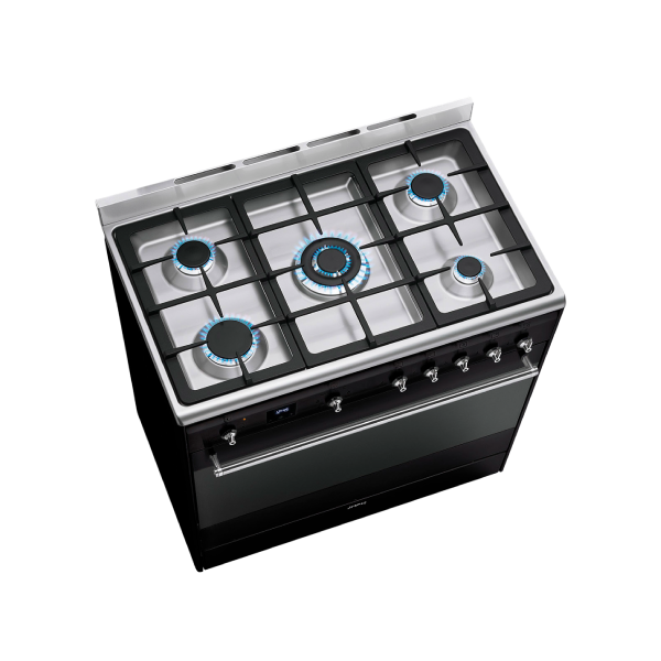 Load image into Gallery viewer, Smeg Concert Combination Cooker, 90 cm, SSA91MABL2