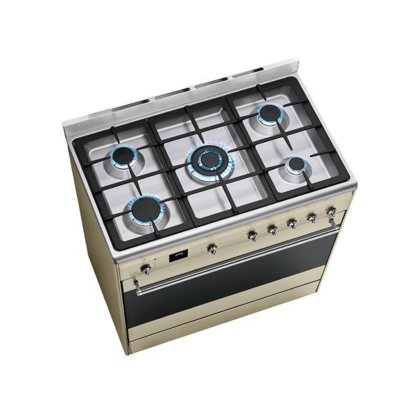 Load image into Gallery viewer, Smeg Concert Combination Cooker, 90 cm, SSA91MAP2