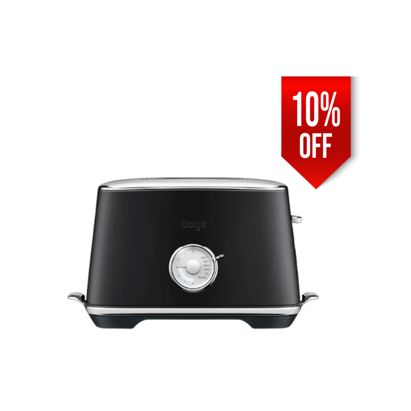 Load image into Gallery viewer, Sage STA735BTR4GUK1 Toaster: Luxe Toast Select Black Truffle