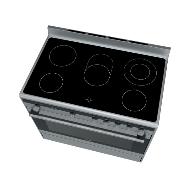 Load image into Gallery viewer, Siemens Electric Cooker HY738357M 90cm 5 High Speed Zones