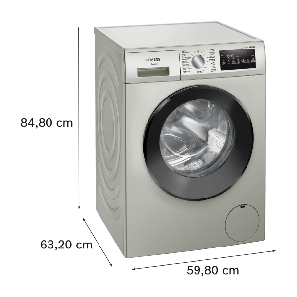 Load image into Gallery viewer, Siemens Front Load Washing Machine, WM14U28XGC 8 Kg EcoSilence Drive™ quiet and durable