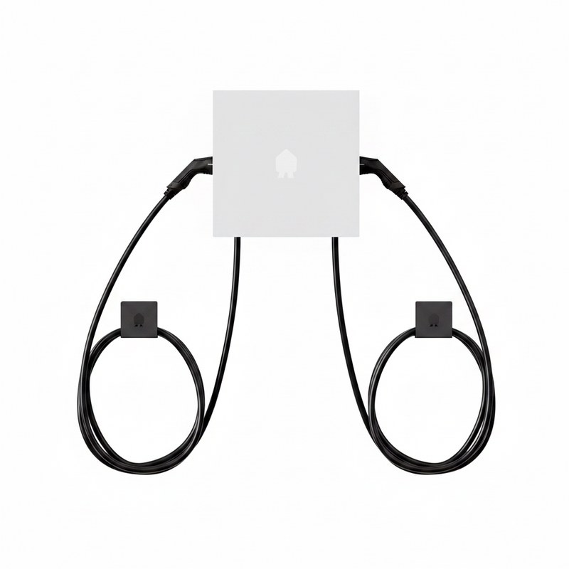 Load image into Gallery viewer, Smappee EV Dual Wall | 2x 22 kW | Cable | EV Charger