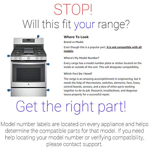 Load image into Gallery viewer, Supplying Demand 808608801 316262402 Gas Range Oven Stove