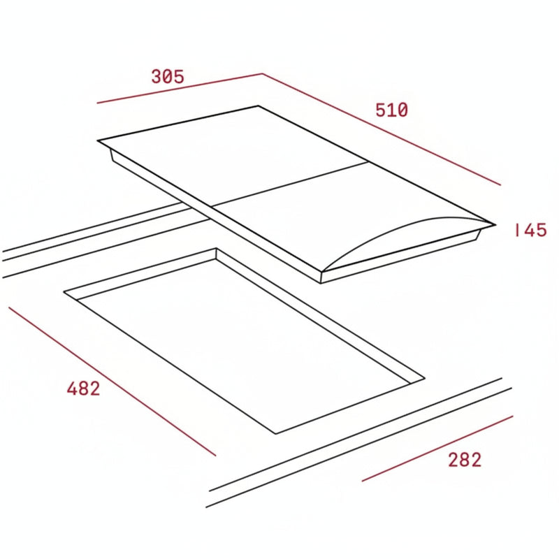 Load image into Gallery viewer, TEKA EFX 30.1 GRILL Modular Electric Barbecue in 30 cm