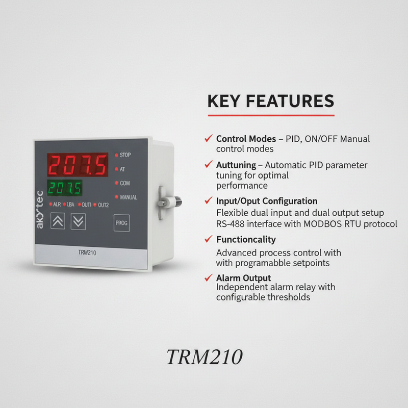 Load image into Gallery viewer, Akytec TRM210 PID Controller