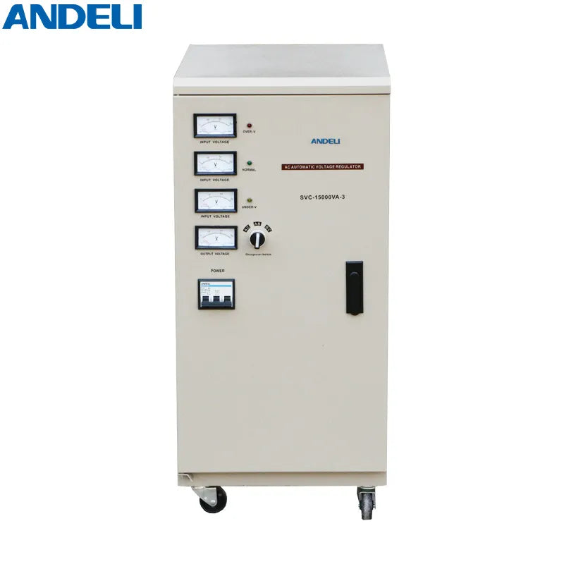 Load image into Gallery viewer, Andeli Electric AC Voltage Stabilizer SVC 15000 VA 15 KW Three (3) Phase Slide 380V