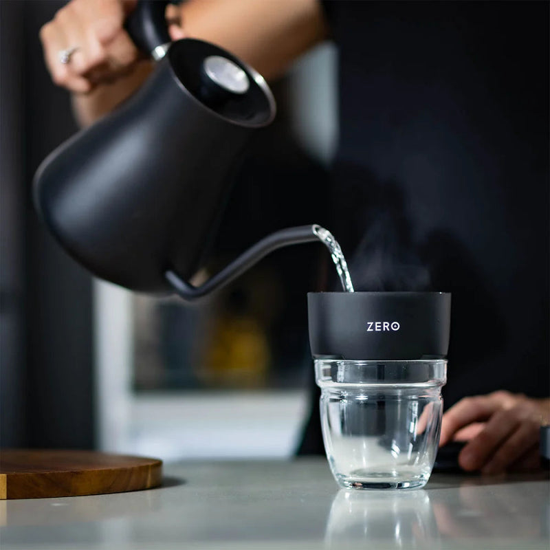 Load image into Gallery viewer, Trinity Zero Coffee Press, Portable Manual Coffee Brewer, Black, 8 oz – Compact Espresso & Coffee Maker for Travel, Camping, and Home Use
