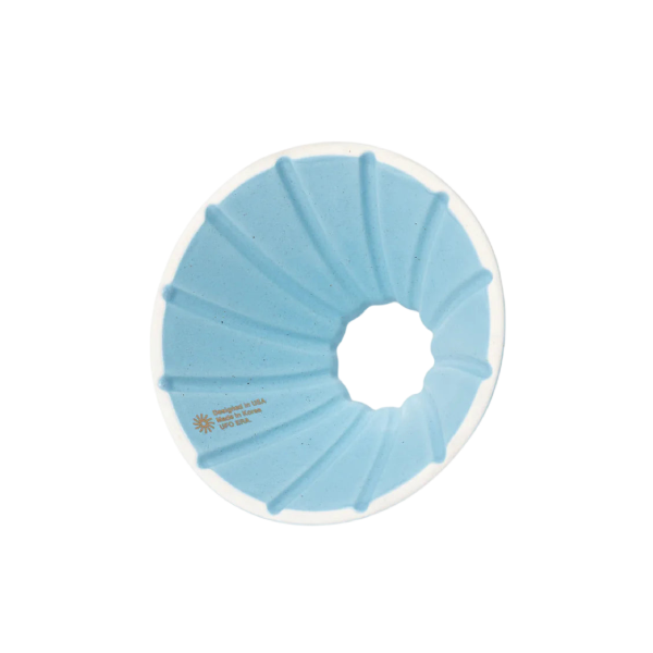 Load image into Gallery viewer, UFO Ceramic Blue Dripper