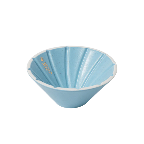 Load image into Gallery viewer, UFO Ceramic Blue Dripper