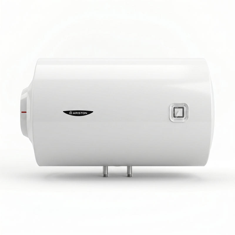 Load image into Gallery viewer, Ariston Electric Water Heater Horizontal PRO1 R Italy, 80 Liter - White