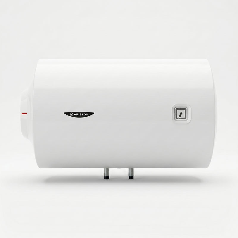 Load image into Gallery viewer, Ariston Electric Water Heater Horizontal PRO1 R Italy, 100 Liter - White