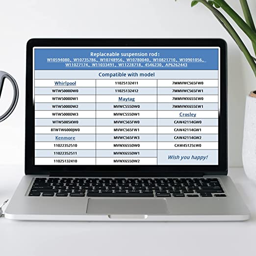 Load image into Gallery viewer, Washing Machine Suspension Rod W11130362
