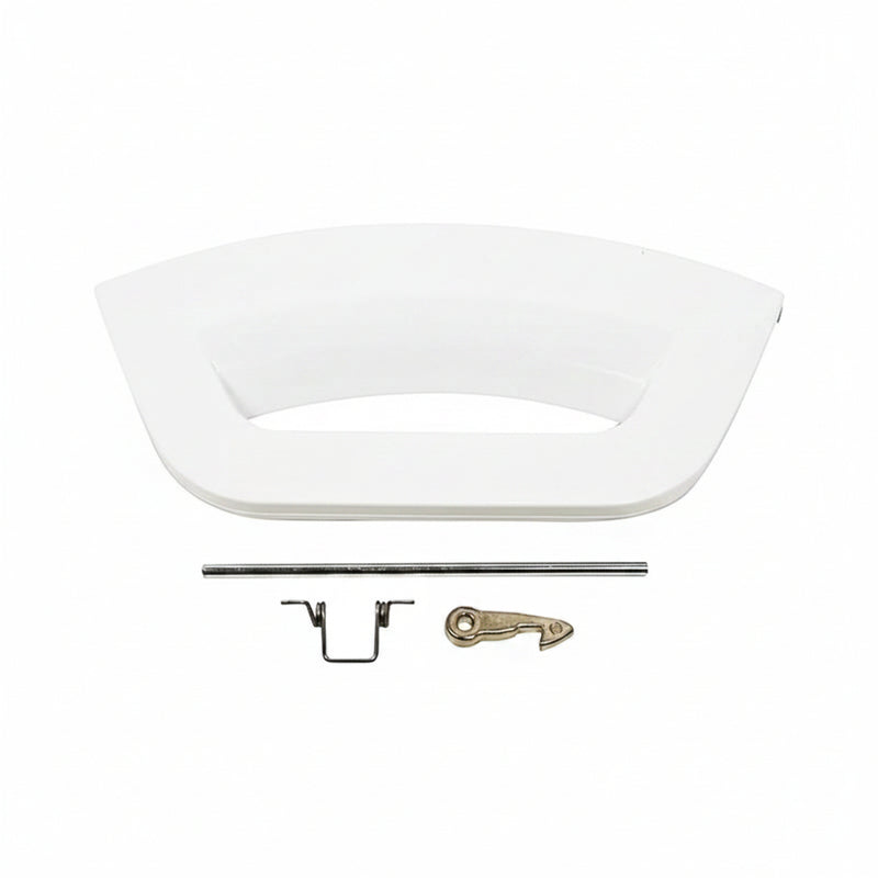 Load image into Gallery viewer, White Door Handle Kit for Hotpoint Washing Machine SPARES2GO