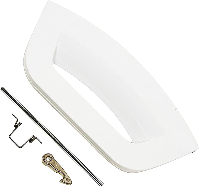 Load image into Gallery viewer, White Door Handle Kit for Hotpoint Washing Machine SPARES2GO