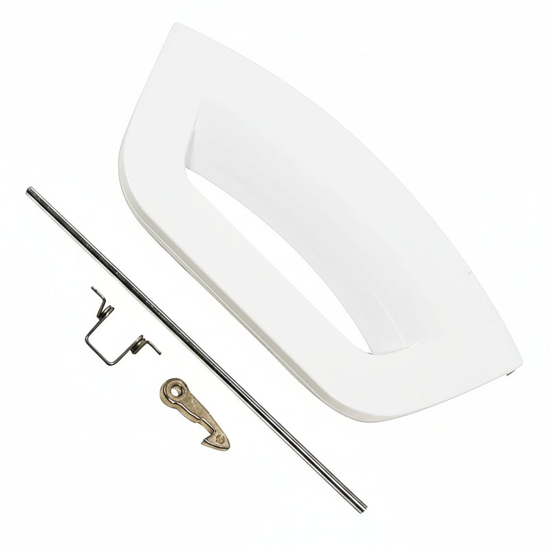 Load image into Gallery viewer, White Door Handle Kit for Hotpoint Washing Machine SPARES2GO