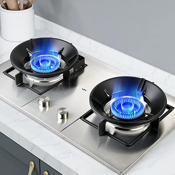 Load image into Gallery viewer, Wok Stove Ring Support Holder: Kitchen Cooktop Range Pan Holder
