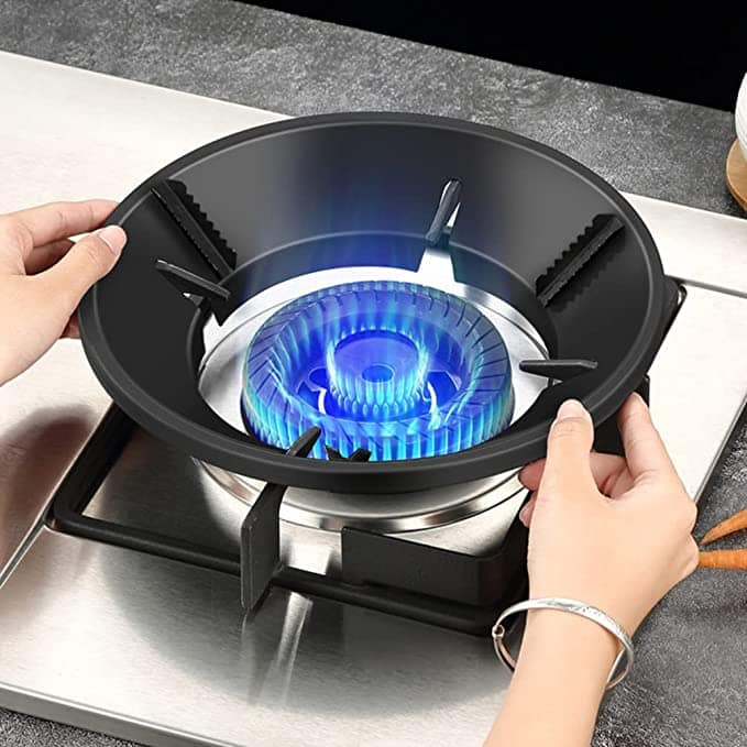 Load image into Gallery viewer, Wok Stove Ring Support Holder: Kitchen Cooktop Range Pan Holder
