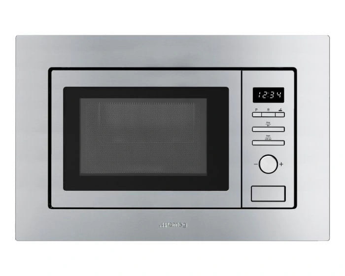 Load image into Gallery viewer, Smeg Built In Microwave Oven with Grill, 60 cm, FMI020X