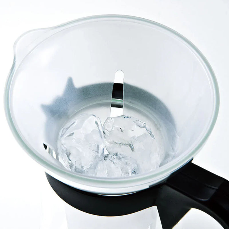 Load image into Gallery viewer, Hario V60 glass iced coffee maker with a 700ml capacity, featuring a clear glass carafe