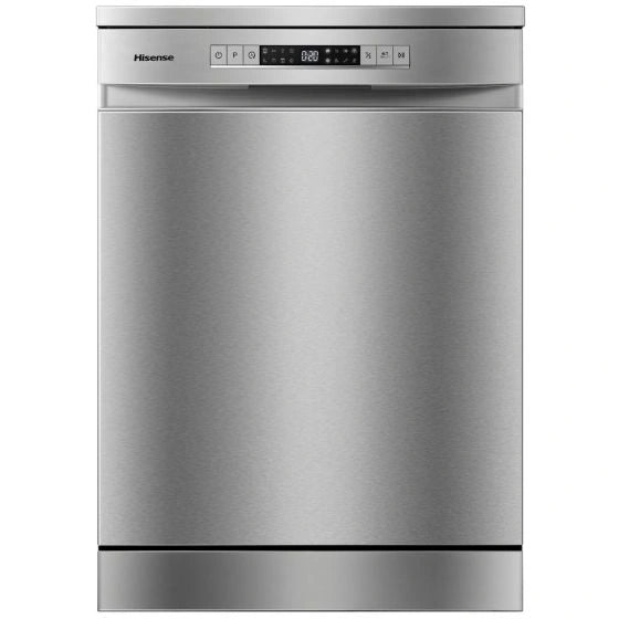 Load image into Gallery viewer, Hisense Freestanding Dishwasher HS623E90X 15 Place Settings, Air Dry, Stainless Steel Finish