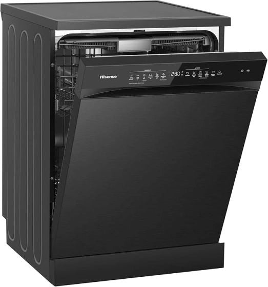 Load image into Gallery viewer, Hisense Freestanding Dishwasher HS673C90BME 16 Place Settings, ConnectLife, Premium Black