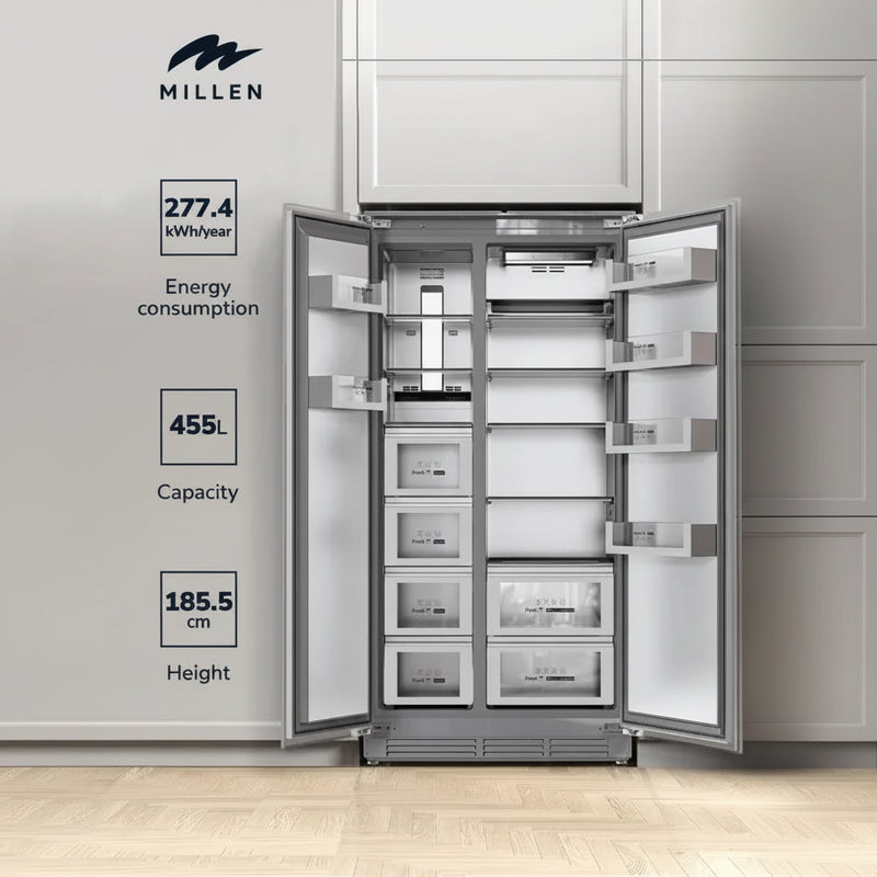 Load image into Gallery viewer, Millen MBSB455ID MIAN000002 in Refrigerator Built In, Electronic, R 600 A