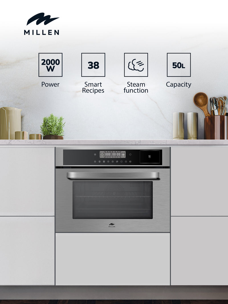 Load image into Gallery viewer, Built In Electric Combi Steam Oven MEOS 451 IX