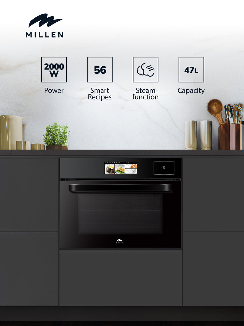 Load image into Gallery viewer, Built In Electric Combi Steam Oven with TFT Display MEOS 455 BL
