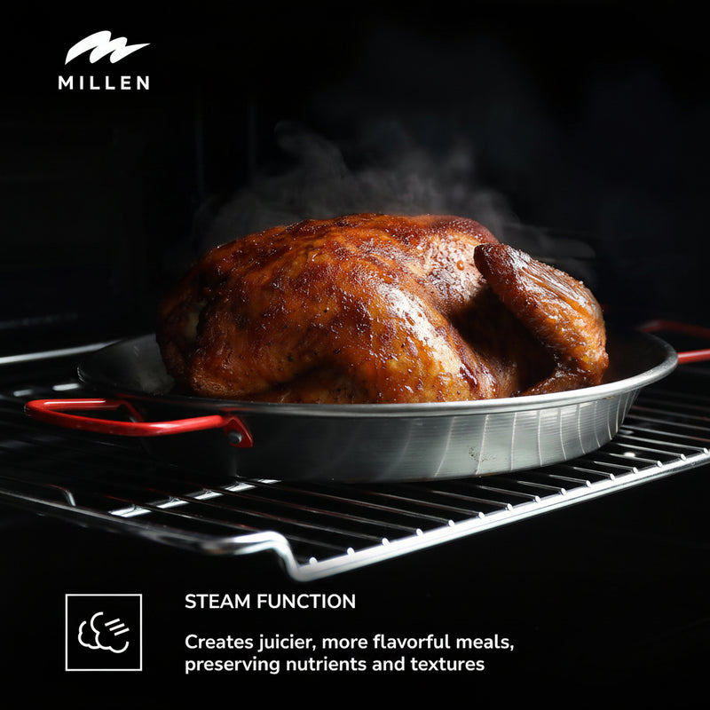 Load image into Gallery viewer, Millen Built In Electric Steam Oven with TFT Display MEOS 605 IX