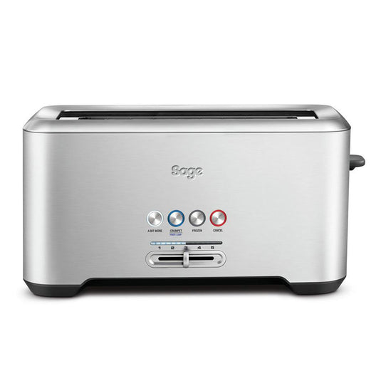 Sage BTA730UK Toaster: The Bit More 4 Slice Brushed Stainless Steel