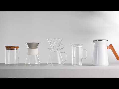Load and play video in Gallery viewer, Hario V60 Glass Brewing Kit