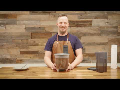 Load and play video in Gallery viewer, Toddy Essential Cold Brew Maker Kit – Durable BPA-Free Plastic, Easy-Steep Design for Smooth, Rich Coffee Concentrate, 38 oz