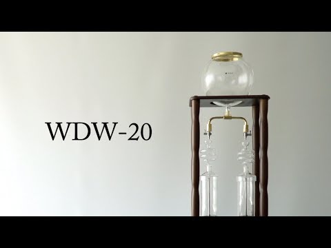 Load and play video in Gallery viewer, Hario Water Dripper Wood 2L