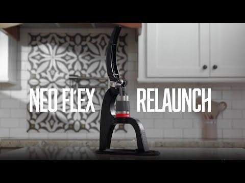 Load and play video in Gallery viewer, Flair NEO Flex Espresso Maker With Carrying Case Black