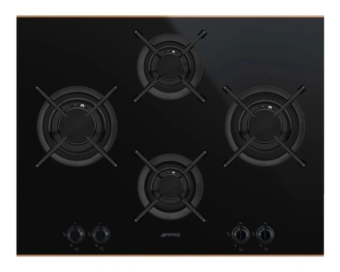 Load image into Gallery viewer, Smeg Dolce Stil Novo Aesthetic Gas Hob, 65cm, PV664LCNR