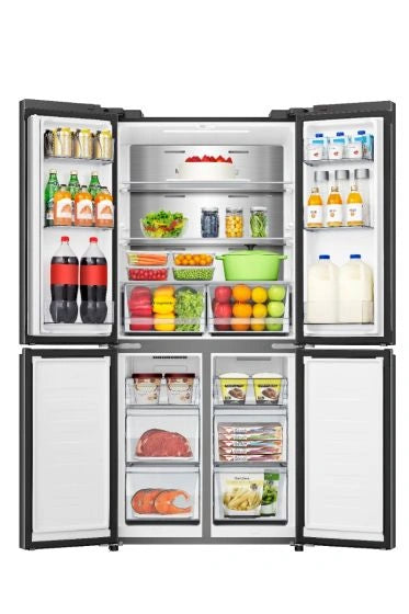 Load image into Gallery viewer, Hisense 4 Door French Refrigerator RQ5G470SBB3, 483L Multi Air Flow