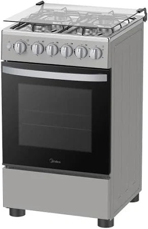 Load image into Gallery viewer, Baumatic PMECGG6ESS Free Standing 4 Burner Gas Cooker