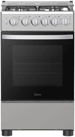 Load image into Gallery viewer, Baumatic PMECGG6ESS Free Standing 4 Burner Gas Cooker