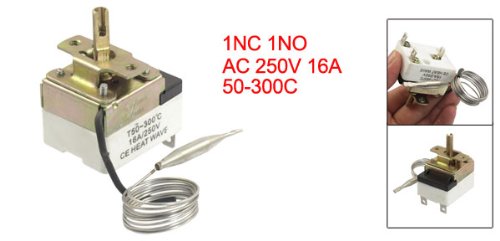 Load image into Gallery viewer, Temperature Control Switch Capillary Thermostat for Oven Refrigerator Smoker Heater 1